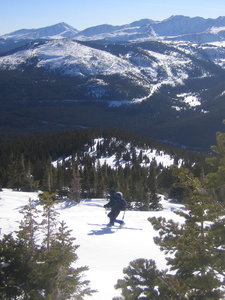 Heading straight south down St. Kevin's Gulch