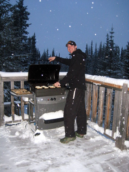 The 11,000' grillmaster!