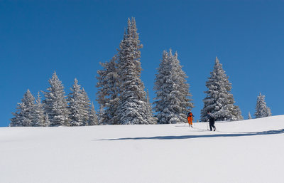Climbing up Burnt Mountain