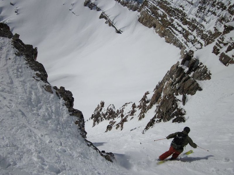 Jay Hause takes on the lower coulie of Twice is Nice - March 2011
