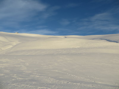 Halfway, looking up Devil May Care.