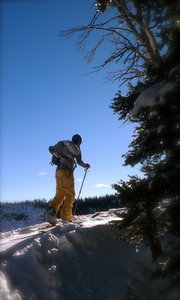 Leaving the car behind for a day in the hills.