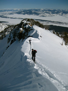 Chicken Scratch, Ski Touring route in Wyoming