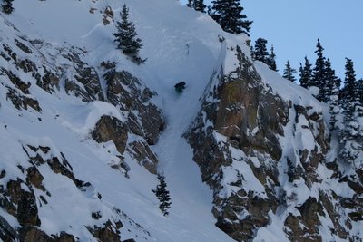 Riding out the slide.  DFU!