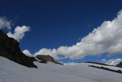 Hanging Gardens snowfield.