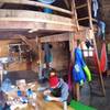 Keiths Hut interior on a lazy morning.