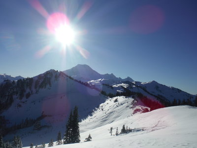 Awesome zone with lots of mellow slopes and options to get some spice in if so inclined.