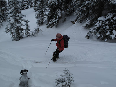 Enjoying some laps in Coal Creek