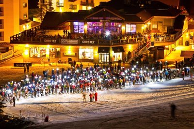 Waiting at the start in CB.