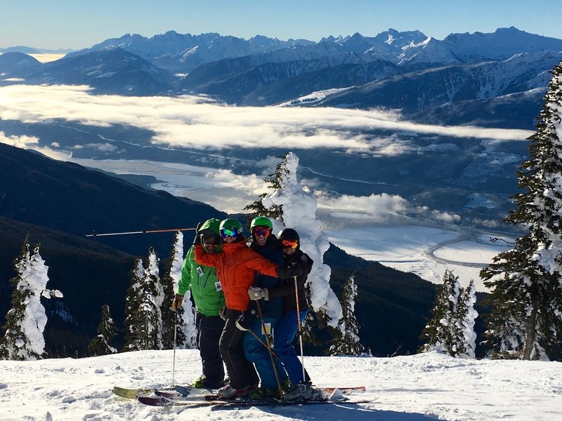 The summit of Revelstoke affords great views and even better pictures.