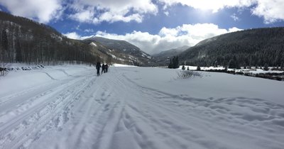 The start of the approach is low angle at first.