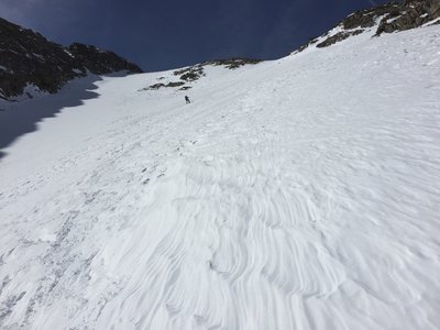 This is the wide section at the bottom of the "Y".