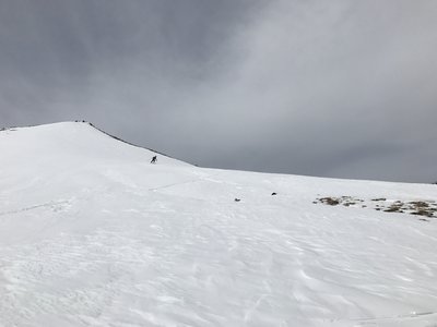 The consolation prize; skiing variable, wet snow with a high likelihood of leaving some p-tex behind.