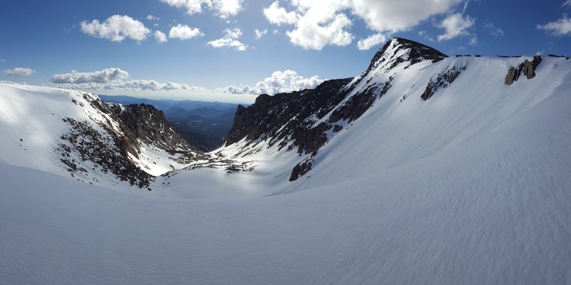 Tyndall Glacier, from the top of the descent