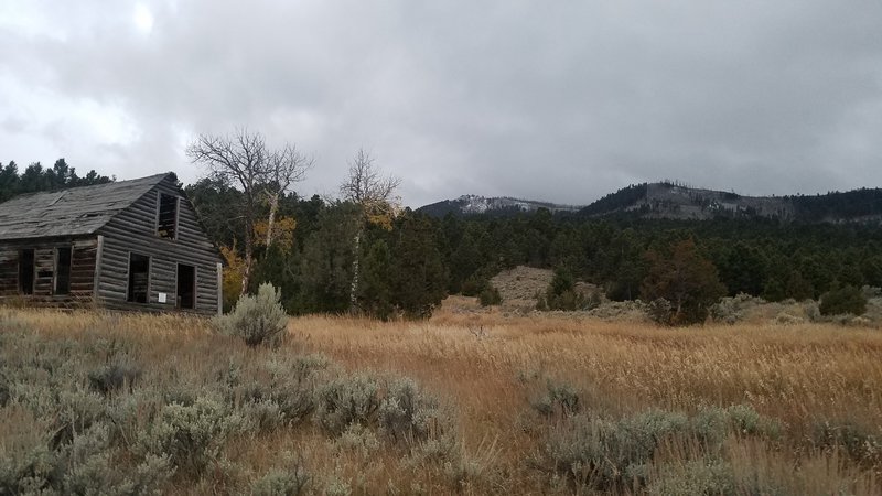 Old homestead on approach