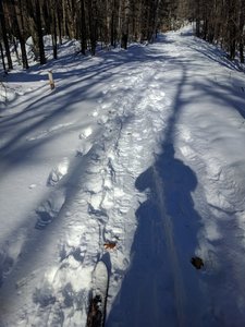 Kearsarge Mountain Road sees some good use during winter.