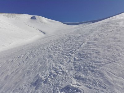 Untouched snowfields await!