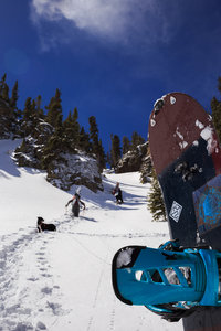 Climbing Teddy's Chute