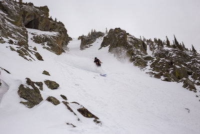 The great Raymond Rose on a casual day in the Taos Backcountry