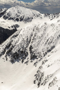 What's Yours from the top of the K9 Couloir