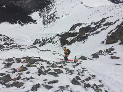 Somewhere in the claw.