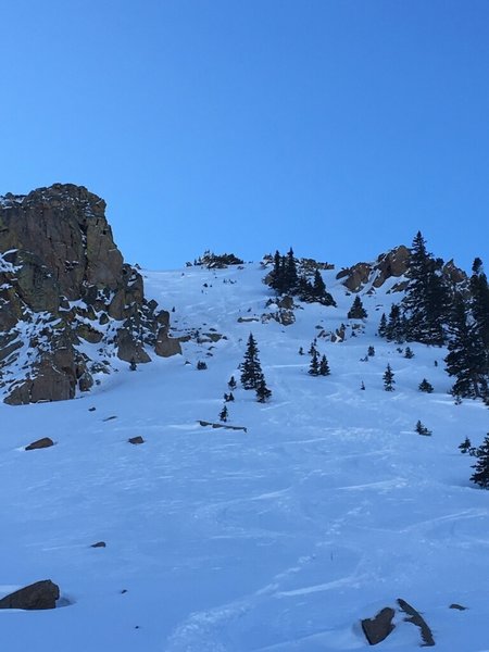 We skied the Hidden Knoll X Chute Dec 16 2017