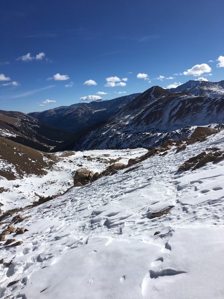 13,000 Ft, Just below Pettingell Peak summit