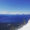 View of Lake Tahoe from Incline Peak's Summit