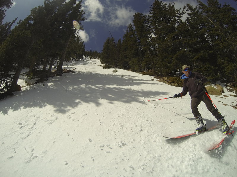 Bottom of the couloir