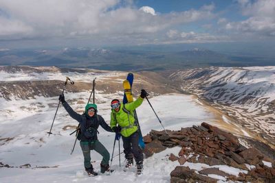 The Ascent of Mount Aragats