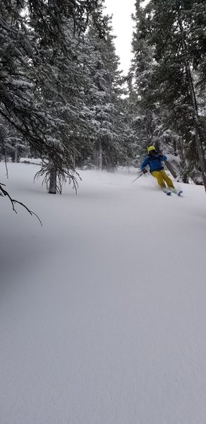 John V skiing 6.3