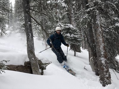 Kevin Gillest skiing 6.3
