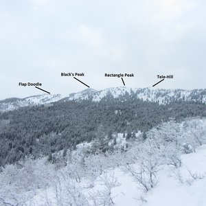 First view of the goods rounding the corner after ascending Kara's Pot Farm.