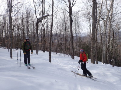 Mark Seltzer & Karl Jensen taking a breather.