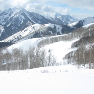 This was taking at the top of Powder Pansy looking west.