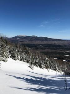 View of White Cap from the slide