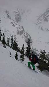 Top of ski! After downclimb