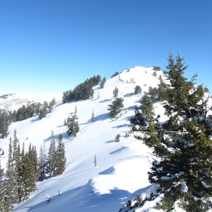 A view of BD12 on the approach.