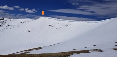 Noname from 1/2 way around Oatmeal bowl April 20th 2019, Berthoud Pass