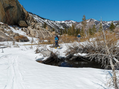 The flat area at about 8200ft elevation can be 'complicated'