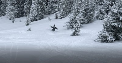 Upper lookers left line below initial drop in point