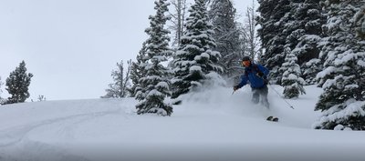 Initial drop in point of " First Shot"