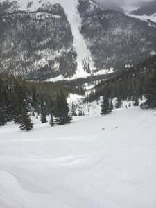 Top of Cadillac Couloir