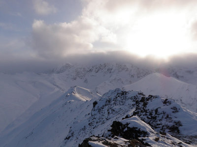 View from the top of Harp.