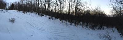 The middle section of the Star trail at Snow Bowl, Mahlon Dickerson, Jefferson Township, NJ