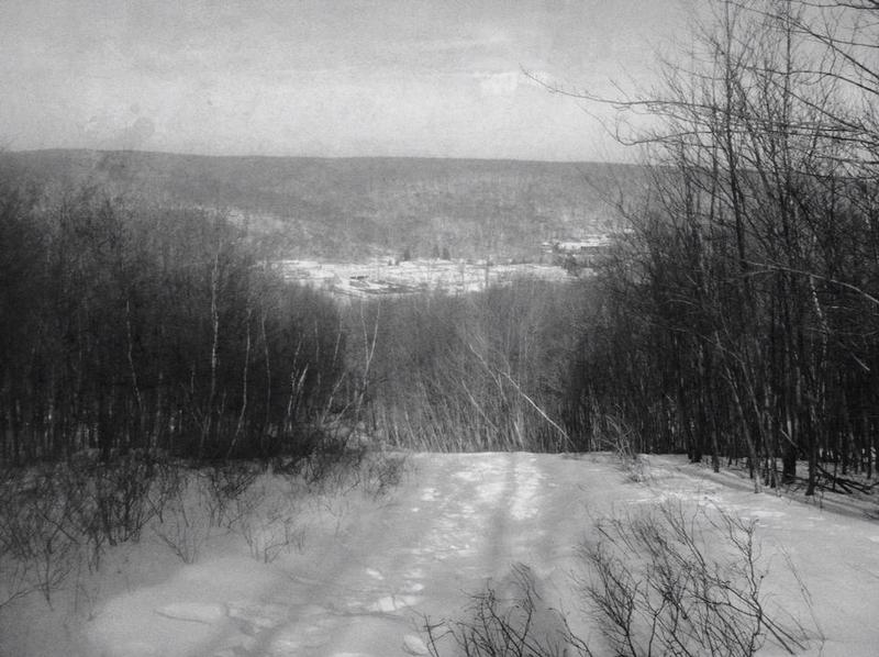 Above the Moguls Steep section of the Star Trail at Ol' Snow Bowl defunct ski area at Mahlon Dickerson Reservation, NJ