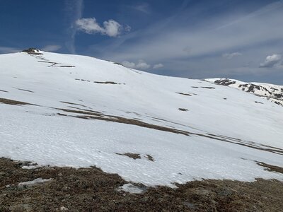 The top half of Sundance Bowl