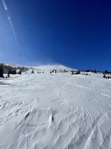 Wind gusts at the top of the bowl, crusty on top, fluffy underneath.