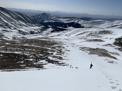 The summit pitch of Sheridan.