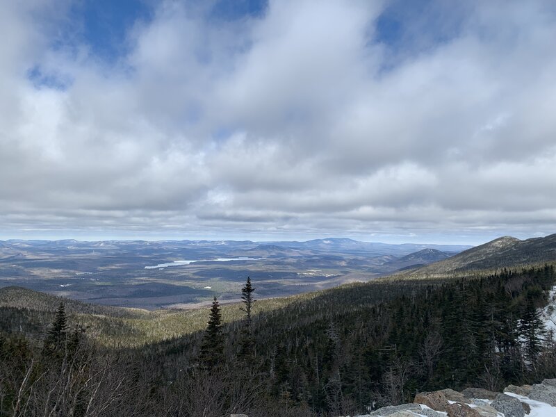 Looking north from near the summit of Whiteface.